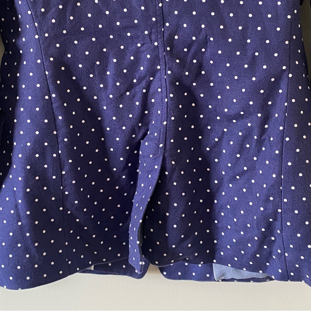 Banana Republic Blazer Blue Polka‎ Dot - Picture 7 of 7